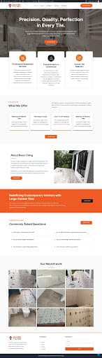 Domestic IT Website Design — Customer photo