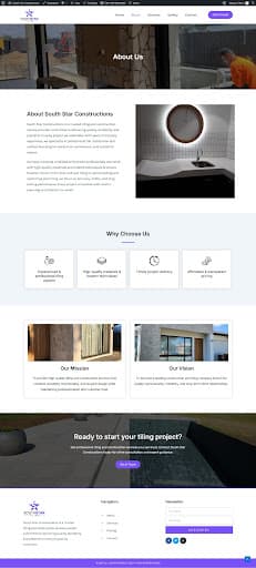 Domestic IT Website Design — Customer photo